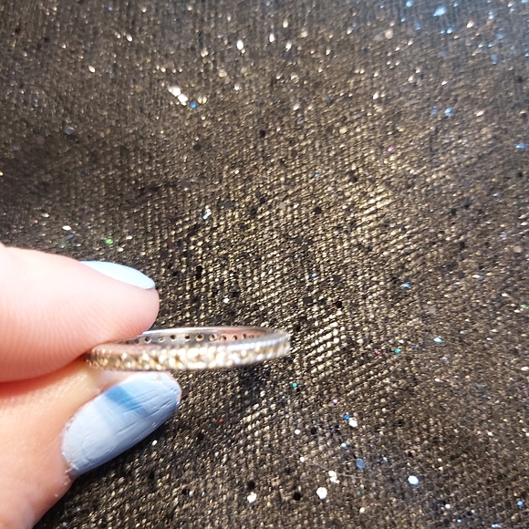 CZ stacking ring - Picture 3 of 3